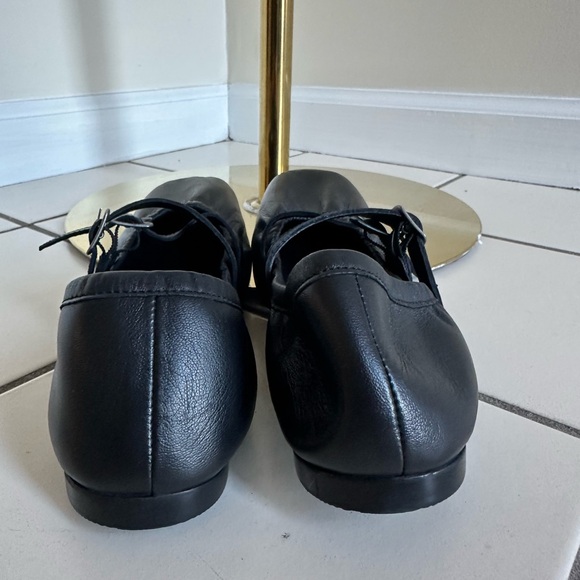 NWOB Free People Black Gemini Flats- Size 7 - Picture 6 of 10